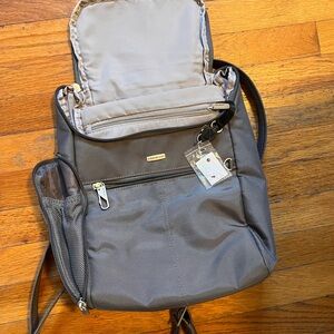 Travelon Gray Backpack Modern Design Water-Resistant